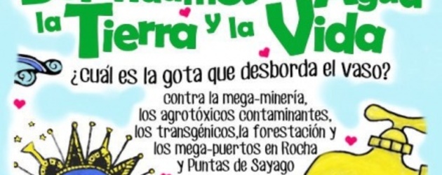 Uruguay: Marcha en defensa del agua y la tierra contra los mega proyectos 
